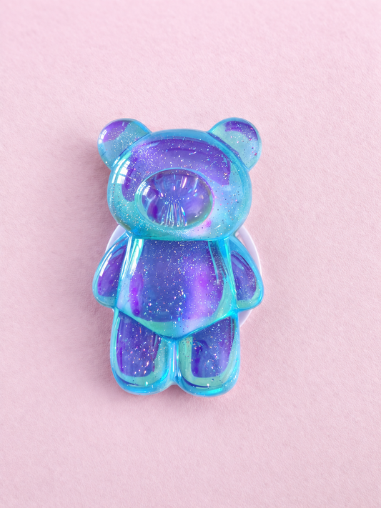 Rainbow Handyhalterung Bär Glitzer Design 🌈✨