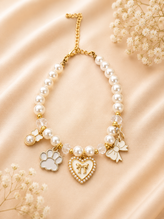 ✨ Sweet Pearl Charm Armband ✨