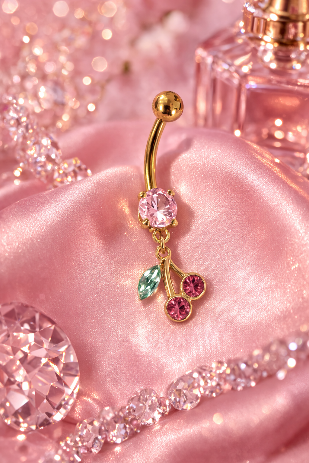 🍒 Bauchnabelpiercing (Cherry)