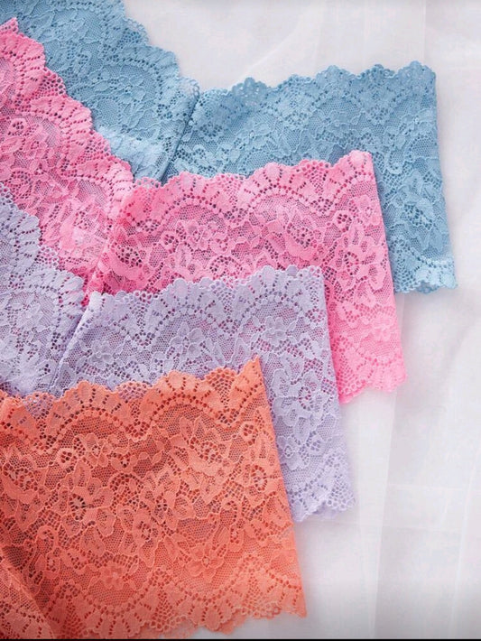 💕 Spitzen-Slip Set – Elegant & Komfortabel (4-teilig)