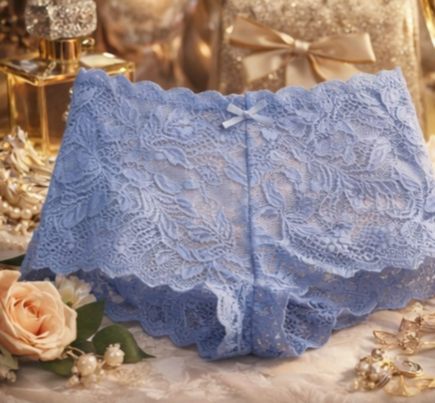 ✨ Elegante Spitzen-Boyshorts  Sinnlich, bequem & luxuriös