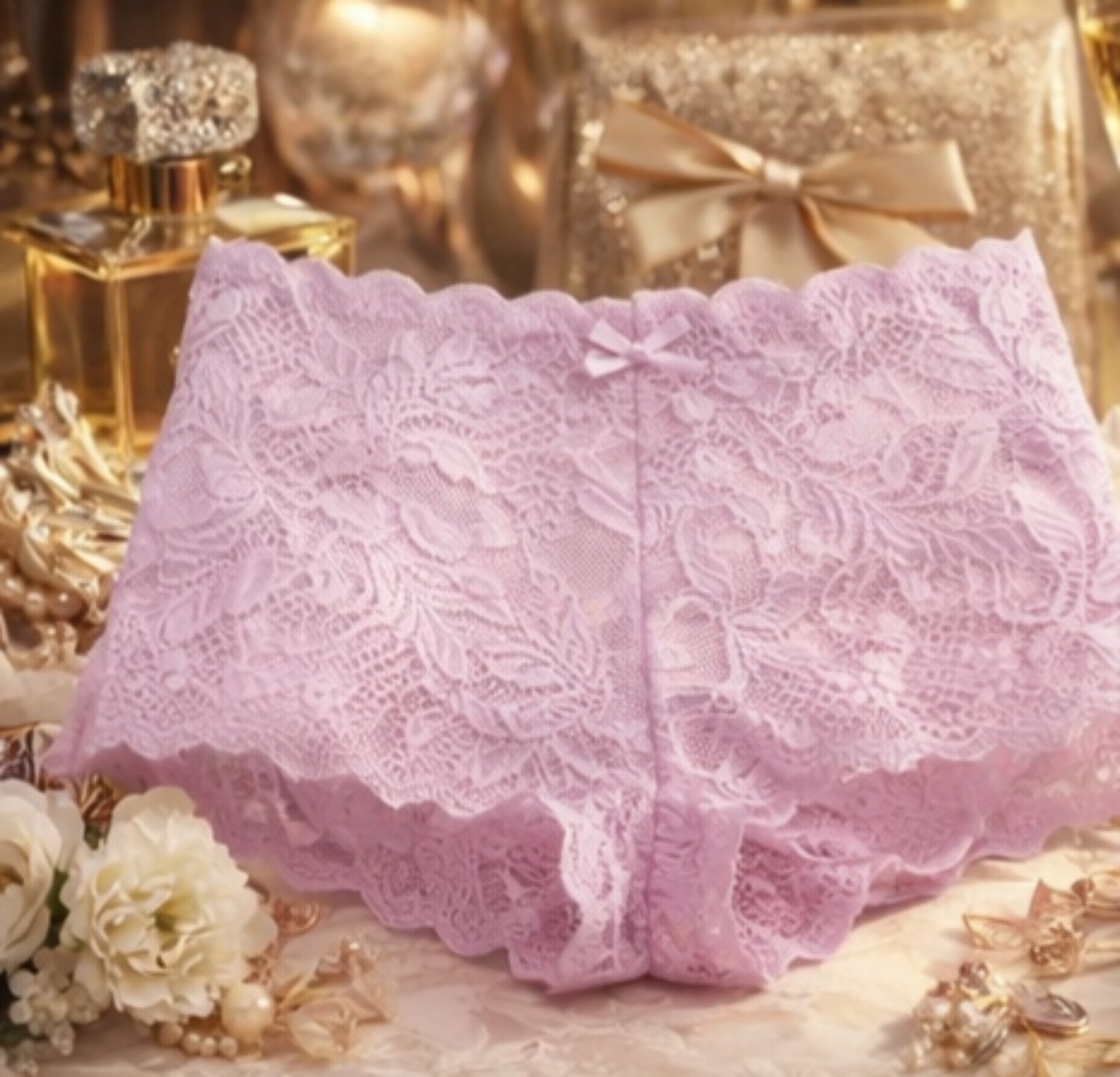 ✨ Elegante Spitzen-Boyshorts  Sinnlich, bequem & luxuriös