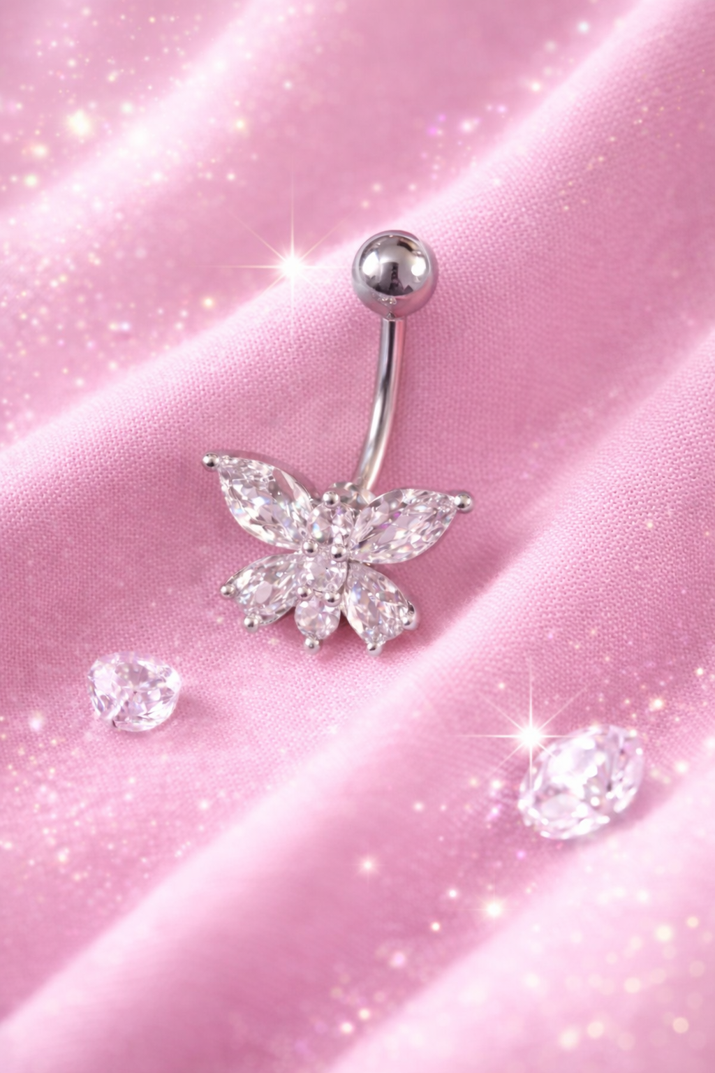 Bauchnabelpiercing Edelstahl