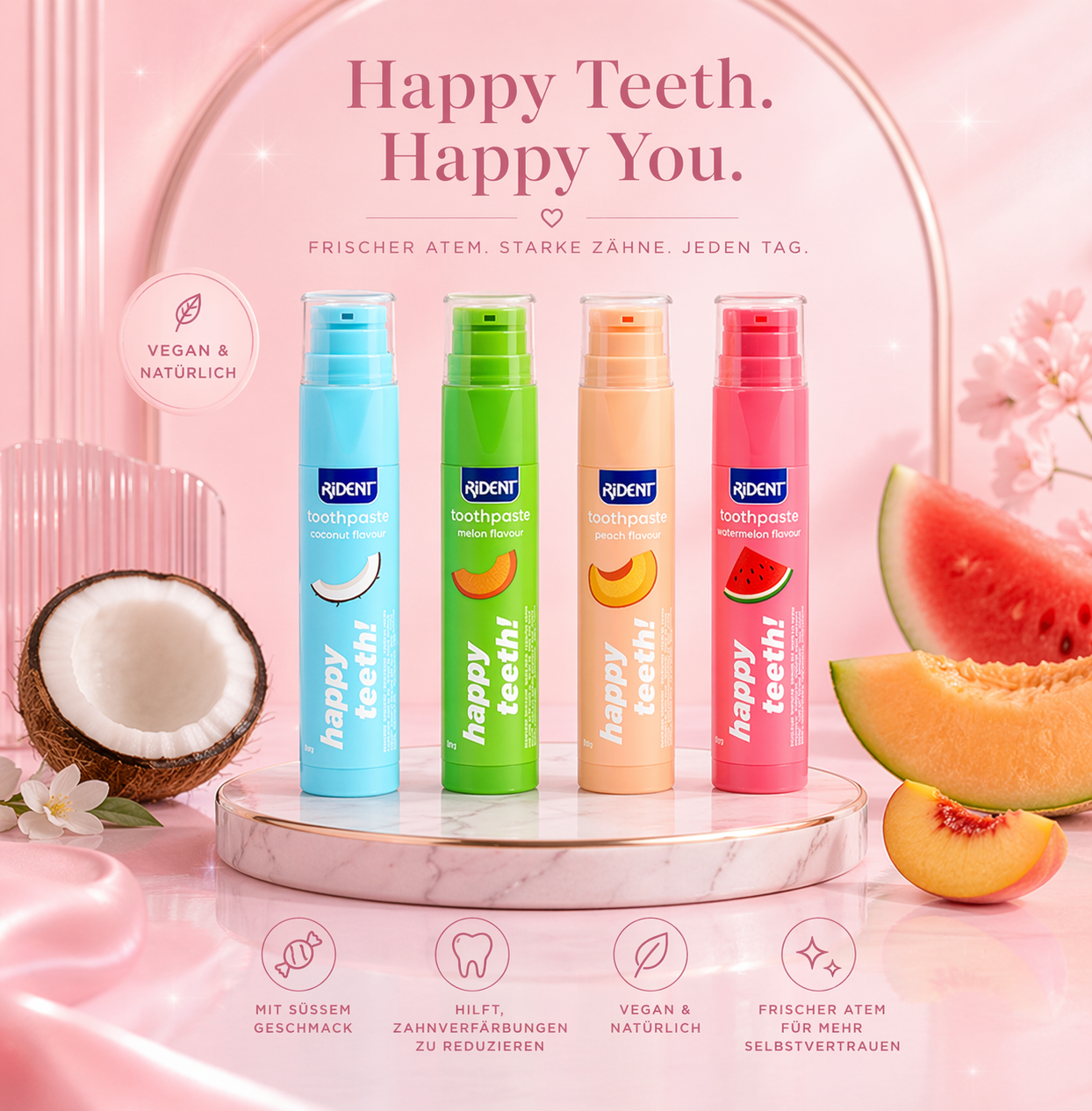 🦷 Happy Teeth Toothpaste  Fruchtige Zahnpflege neu gedacht
