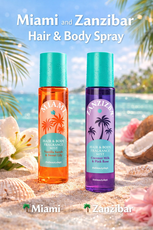 🌴 Miami & Zanzibar Hair and Body Spray – Sommerliche Frische für Haut & Haare