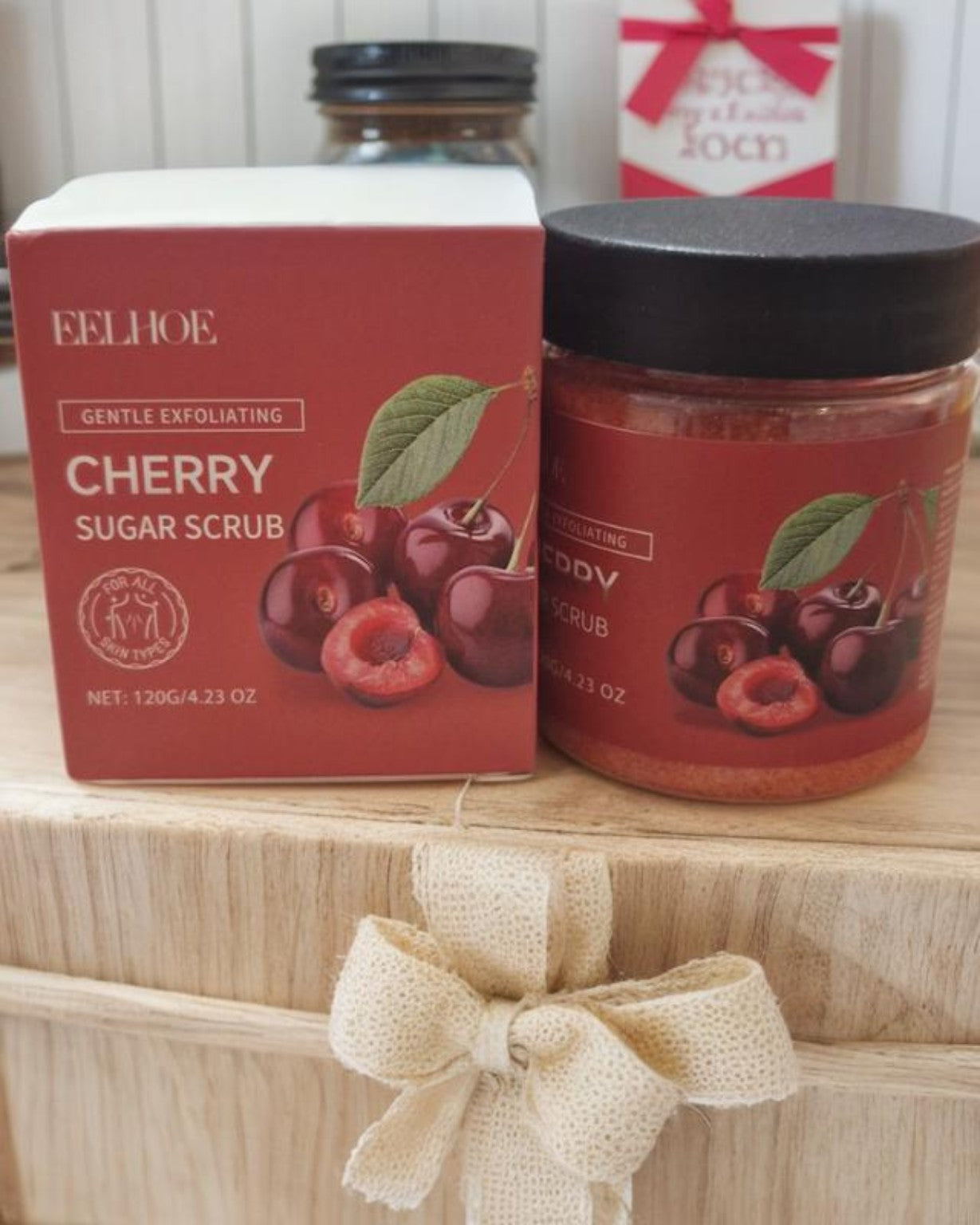 Cherry Sugar Scrub 120g