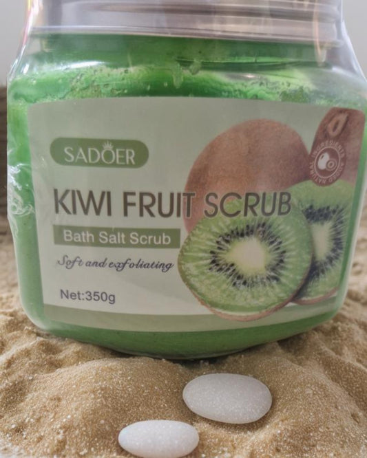 Kiwi Fruit Bath Salt Scrub 350ml