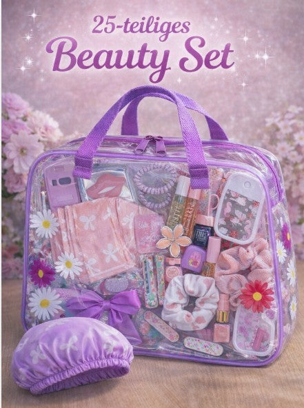 🌸 25-teiliges Rosa Beauty Set 🌸