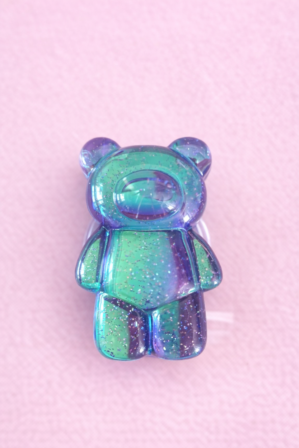 Rainbow Handyhalterung Bär Glitzer Design 🌈✨