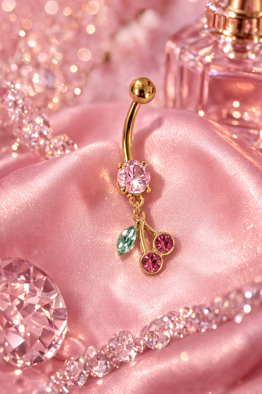 🍒 Bauchnabelpiercing (Cherry)