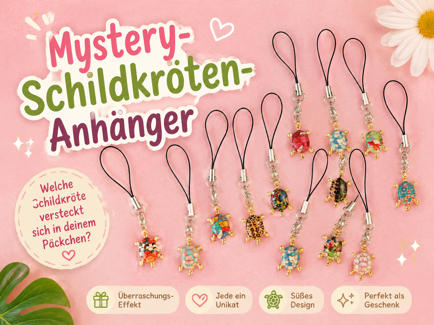 Mystery-Schildkröten-Anhänger 🐢✨