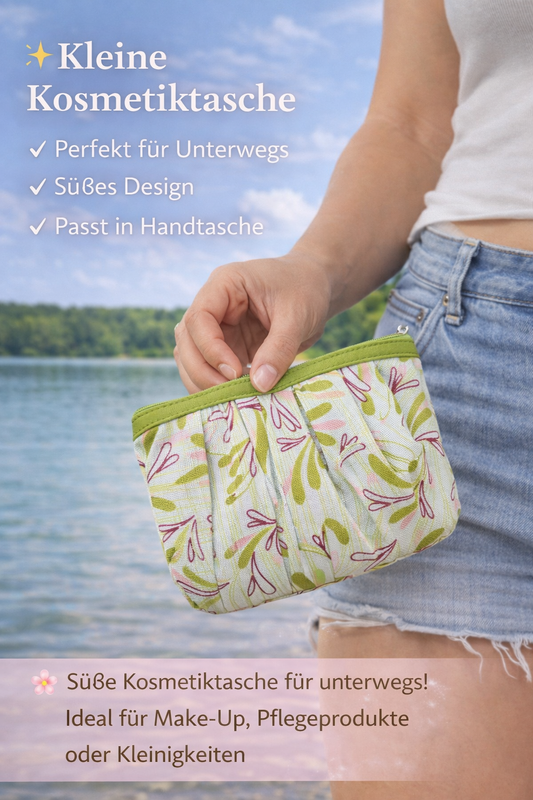 💗 Kleine Kosmetiktasche – praktisch & stylisch