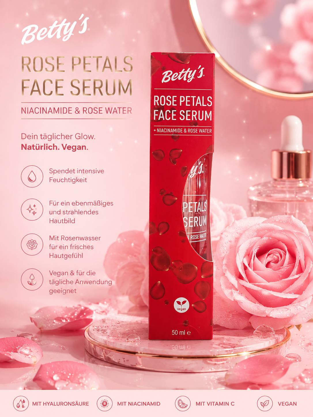 Betty’s Rose Petals Face Serum🌹🎀