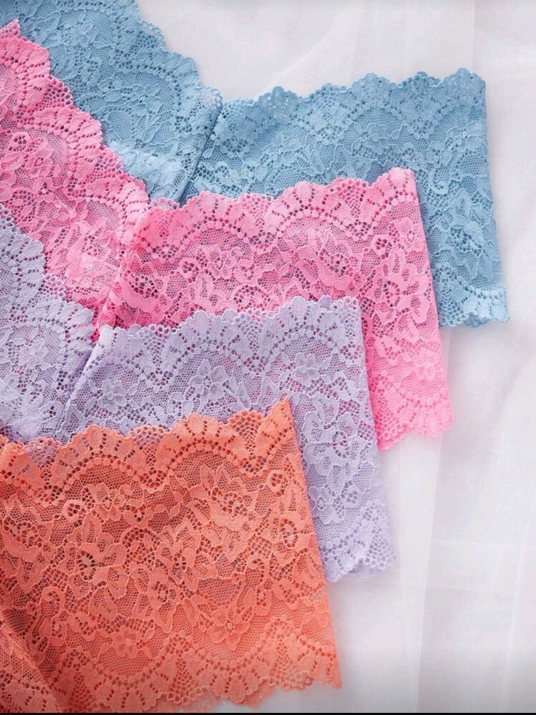 💕 Spitzen-Slip Set – Elegant & Komfortabel (4-teilig)